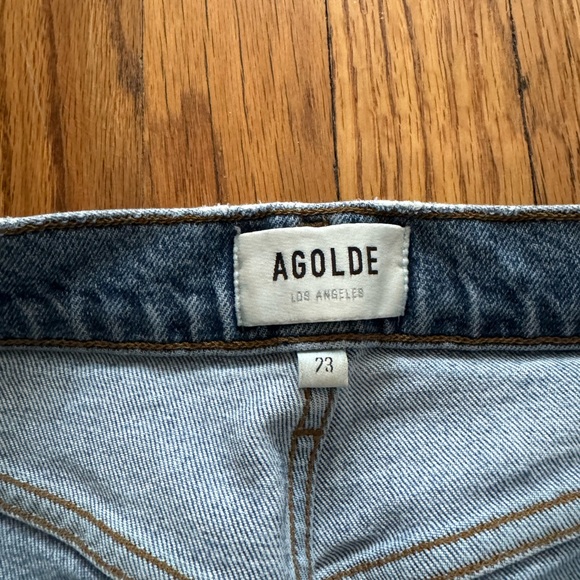 Agolde Riley Cropped Jeans - Picture 3 of 4